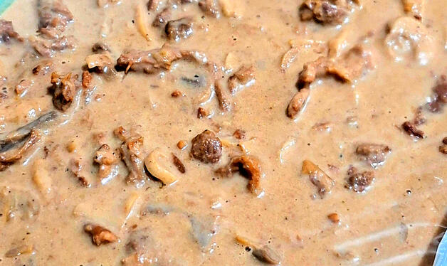 CREAMY BEEF MUSHROOM