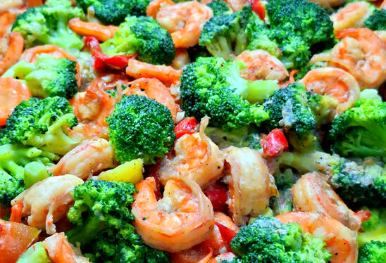 SHRIMP BROCCOLI