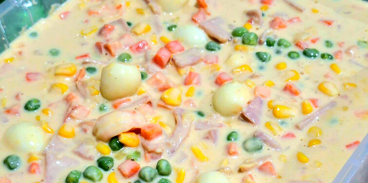 SIPO EGG WITH SHRIMP